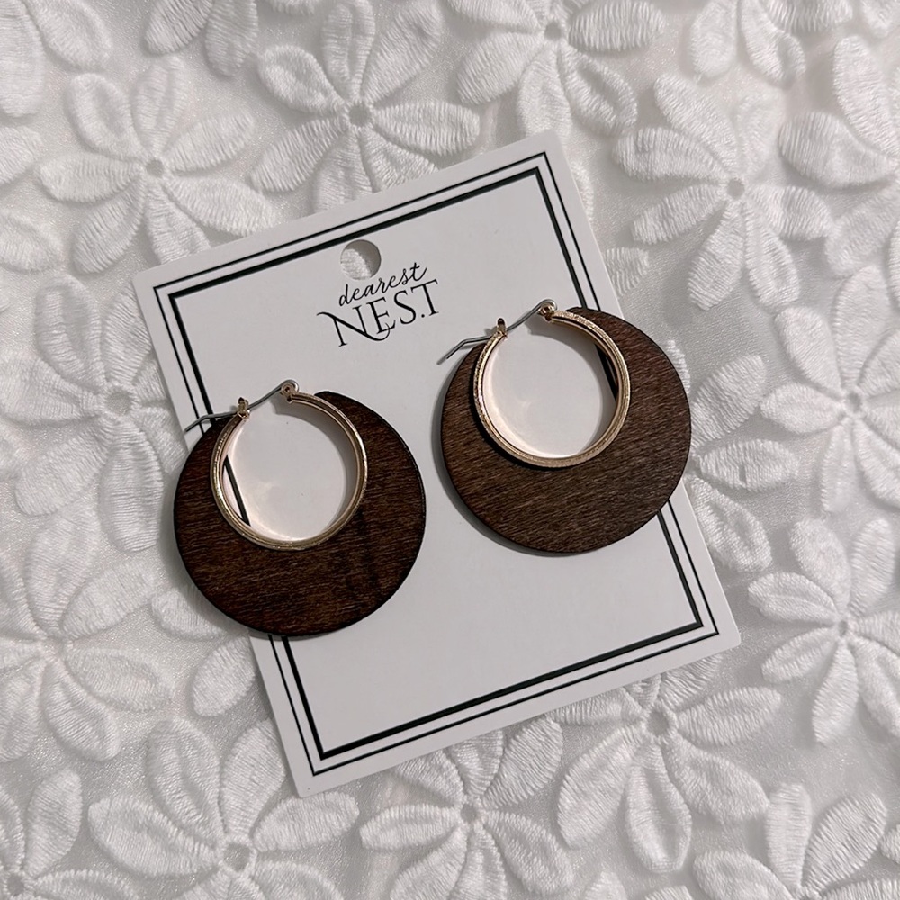 Handmade Wood Earrings